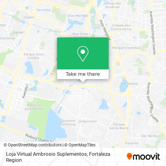 Loja Virtual Ambrosio Suplementos map