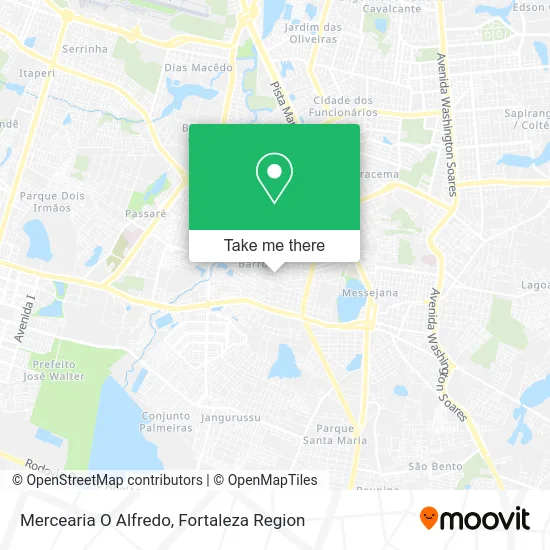 Mercearia O Alfredo map