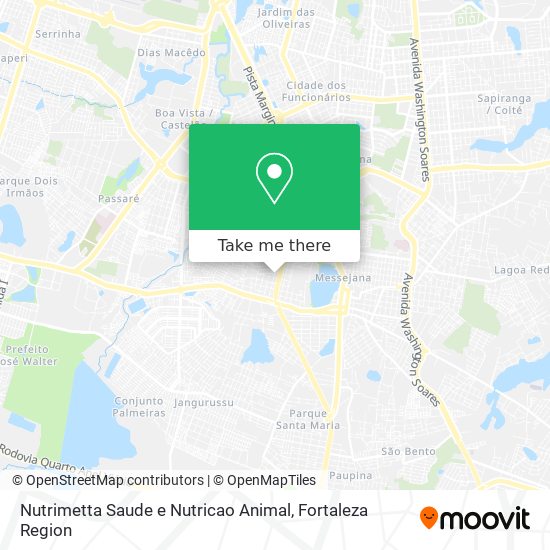 Nutrimetta Saude e Nutricao Animal map