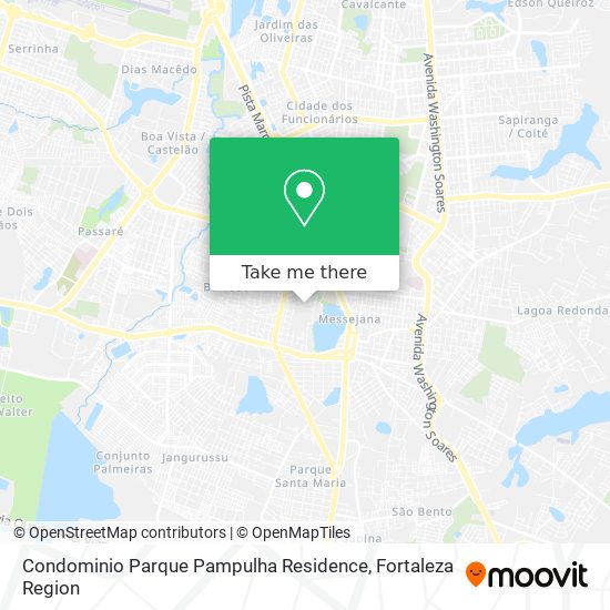 Condominio Parque Pampulha Residence map