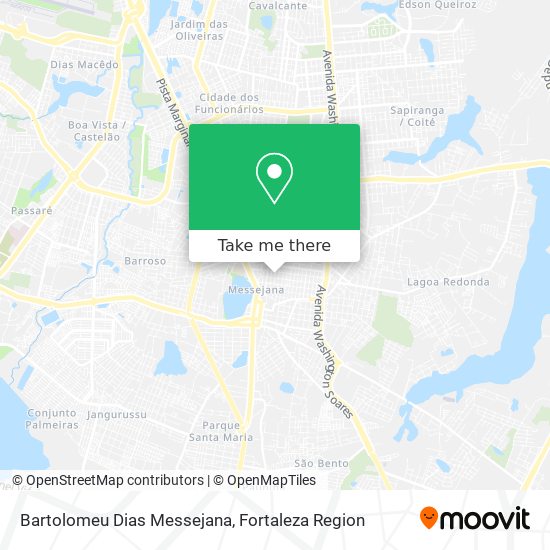Bartolomeu Dias Messejana map