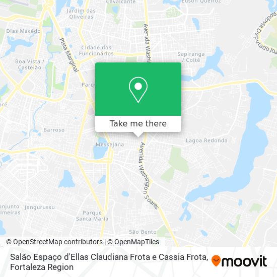 Salão Espaço d'Ellas Claudiana Frota e Cassia Frota map