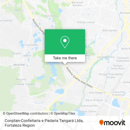 Conptan-Confeitaria e Padaria Tangará Ltda map