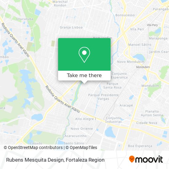 Rubens Mesquita Design map