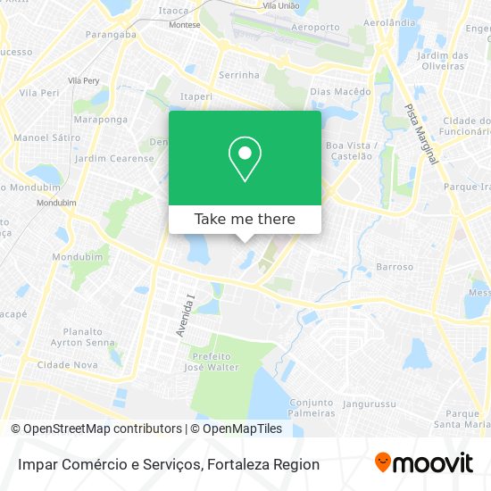 Impar Comércio e Serviços map