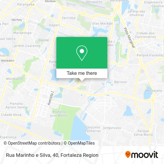 Rua Marinho e Silva, 40 map