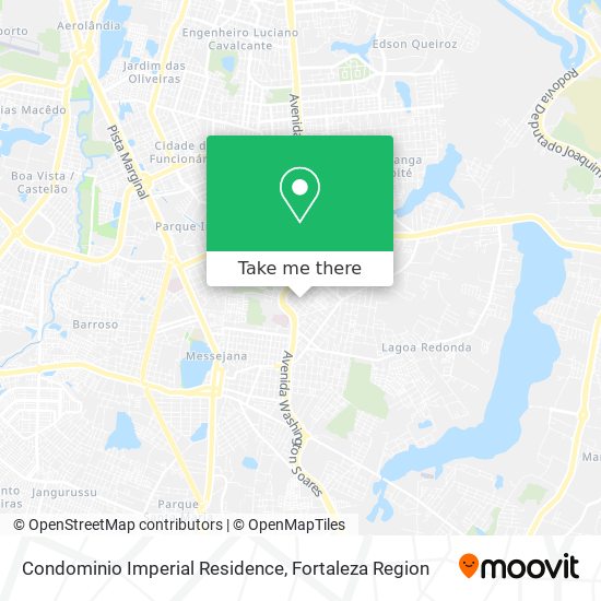 Condominio Imperial Residence map