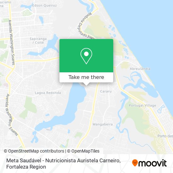 Meta Saudável - Nutricionista Auristela Carneiro map