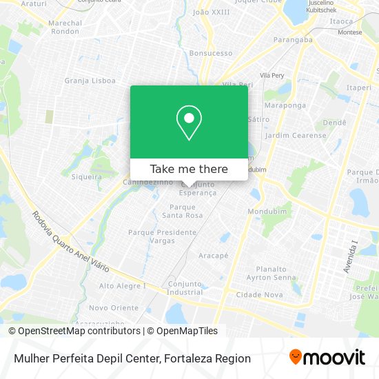 Mulher Perfeita Depil Center map