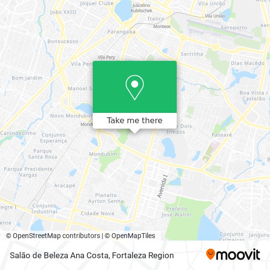 Salão de Beleza Ana Costa map