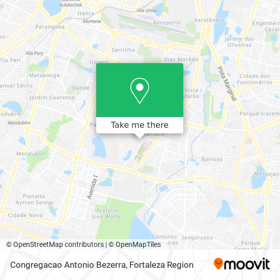 Congregacao Antonio Bezerra map