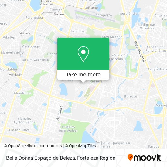 Bella Donna Espaço de Beleza map