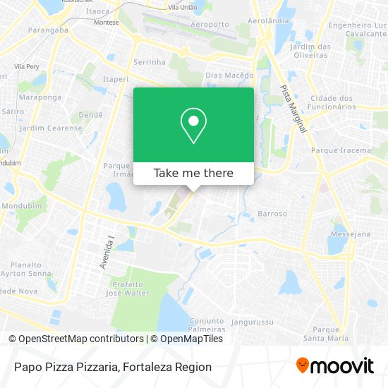 Papo Pizza Pizzaria map