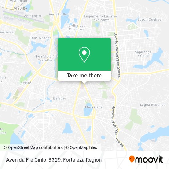 Avenida Fre Cirilo, 3329 map