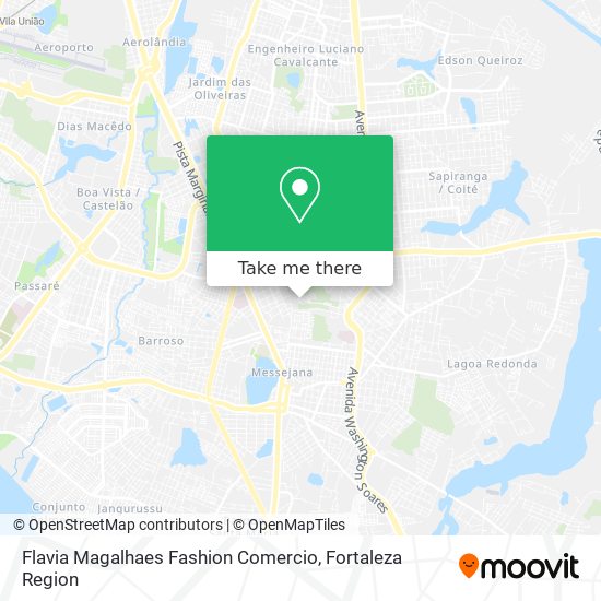 Flavia Magalhaes Fashion Comercio map