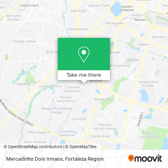 Mercadinho Dois Irmaos map