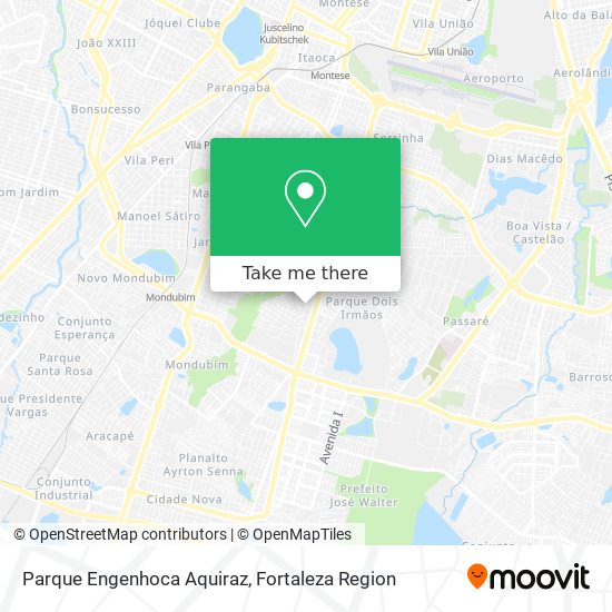 Parque Engenhoca Aquiraz map