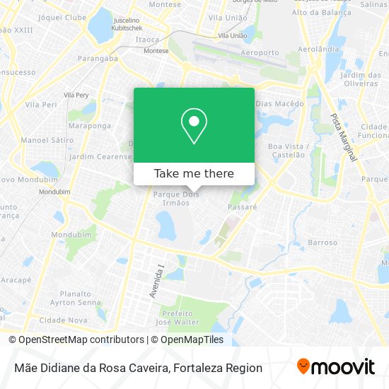Mãe Didiane da Rosa Caveira map
