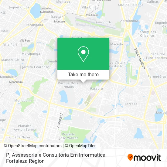 Pj Assessoria e Consultoria Em Informatica map