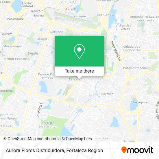 Aurora Flores Distribuidora map