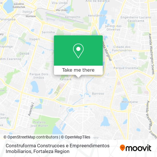 Construforma Construcoes e Empreendimentos Imobiliarios map