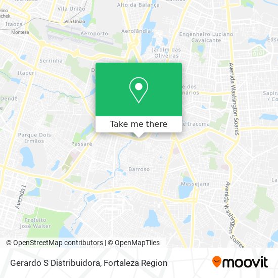 Gerardo S Distribuidora map