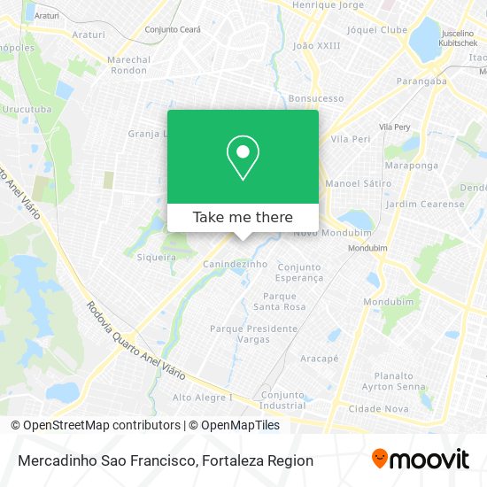 Mercadinho Sao Francisco map