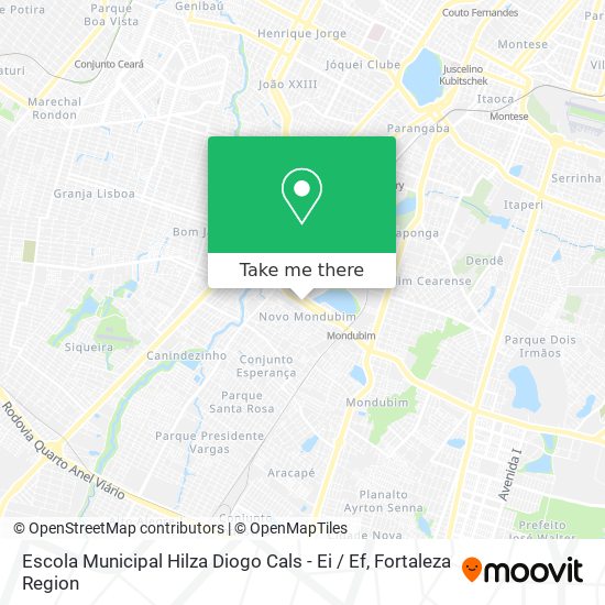 Escola Municipal Hilza Diogo Cals - Ei / Ef map