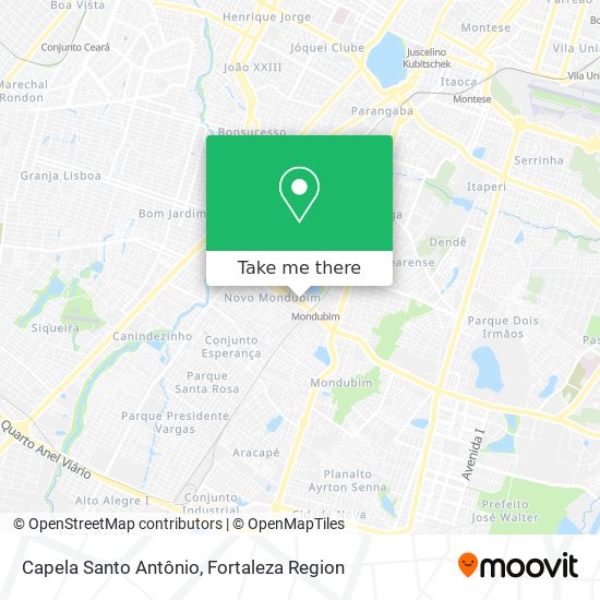 Capela Santo Antônio map