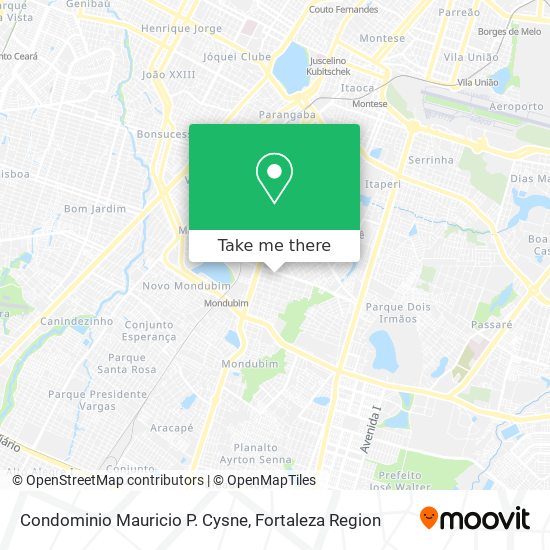 Condominio Mauricio P. Cysne map