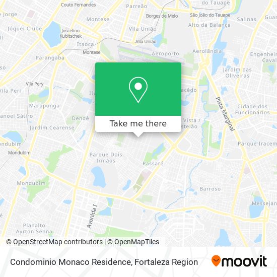 Condominio Monaco Residence map