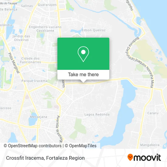 Crossfit Iracema map
