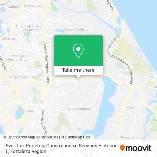 Sve - Luz Projetos, Construcoes e Servicos Eletricos L map