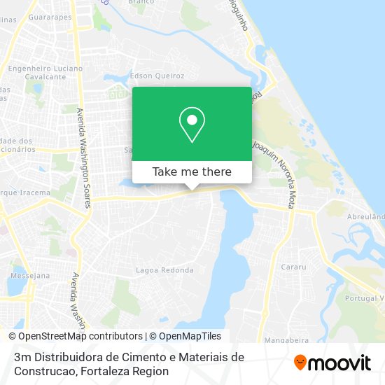 Mapa 3m Distribuidora de Cimento e Materiais de Construcao