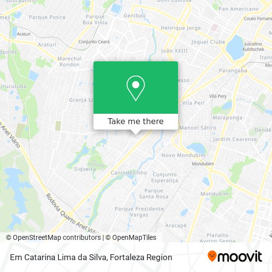 Em Catarina Lima da Silva map