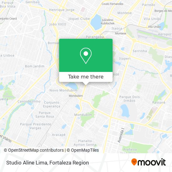 Studio Aline Lima map