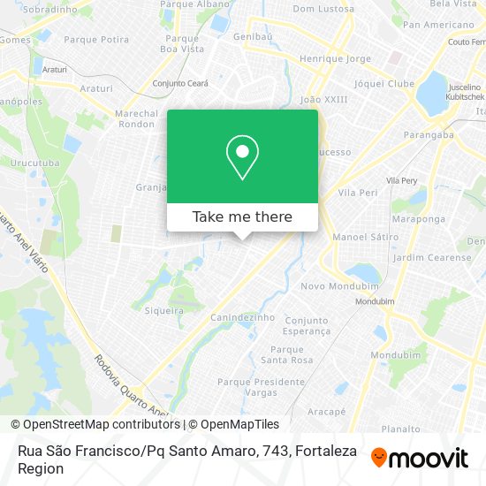 Rua São Francisco / Pq Santo Amaro, 743 map