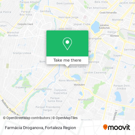 Farmácia Droganova map