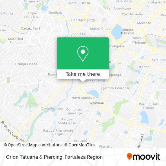 Orion Tatuaria & Piercing map