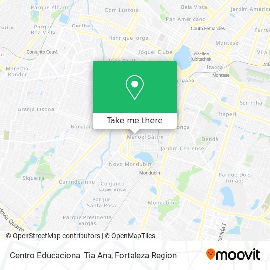 Centro Educacional Tia Ana map