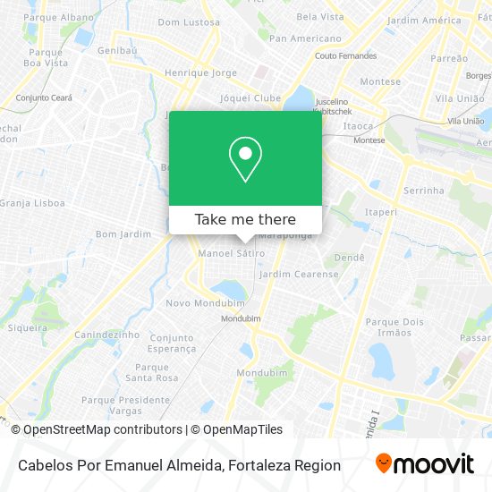 Cabelos Por Emanuel Almeida map