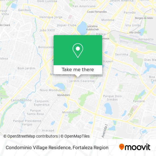 Condominio Village Residence map