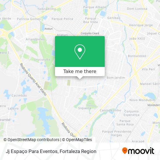 Jj Espaço Para Eventos map