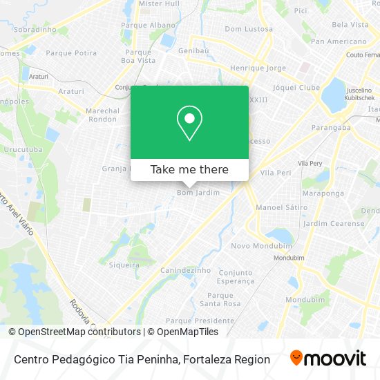 Centro Pedagógico Tia Peninha map