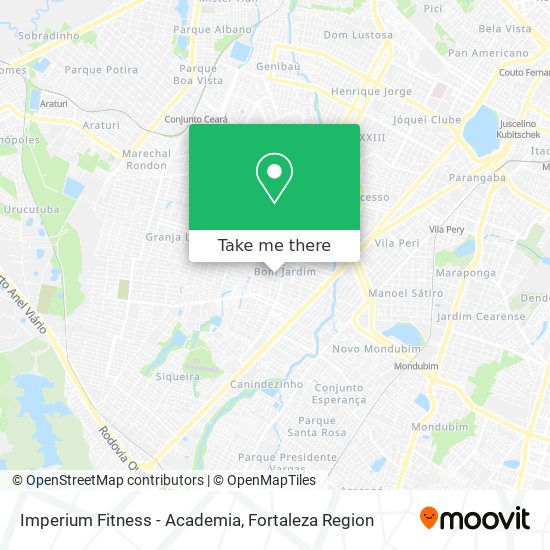 Imperium Fitness - Academia map