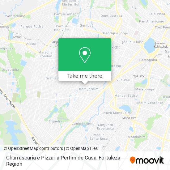 Churrascaria e Pizzaria Pertim de Casa map