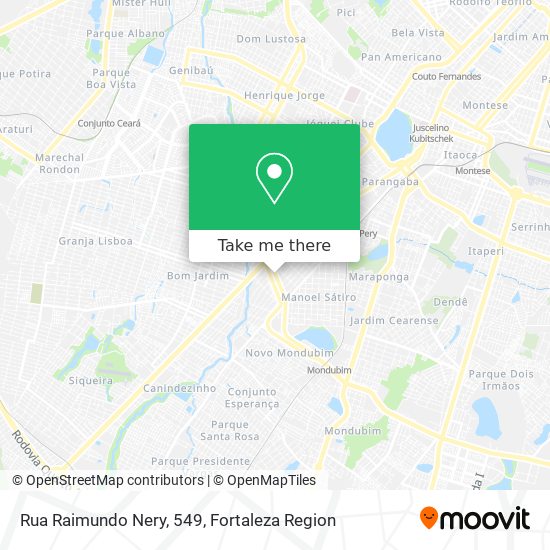 Rua Raimundo Nery, 549 map
