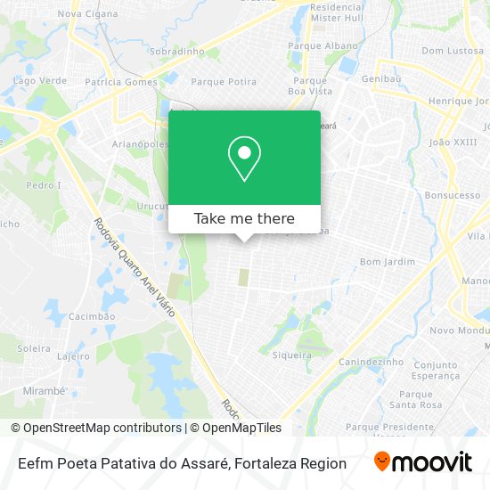 Eefm Poeta Patativa do Assaré map