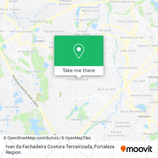 Ivan da Fechadeira Costura Terceirizada map