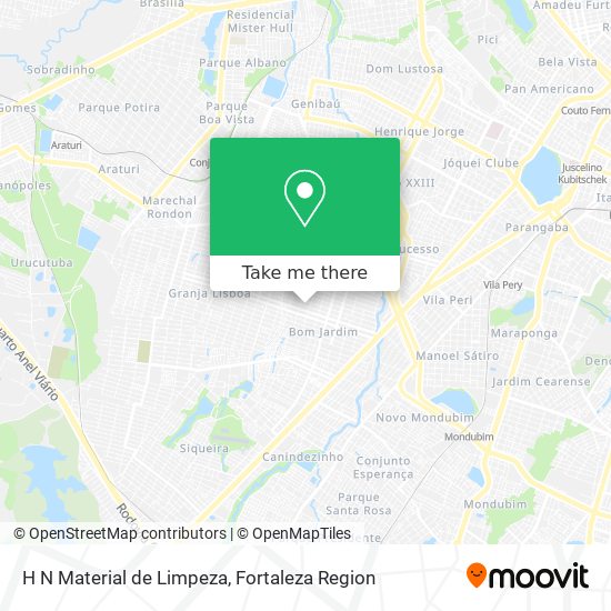 H N Material de Limpeza map